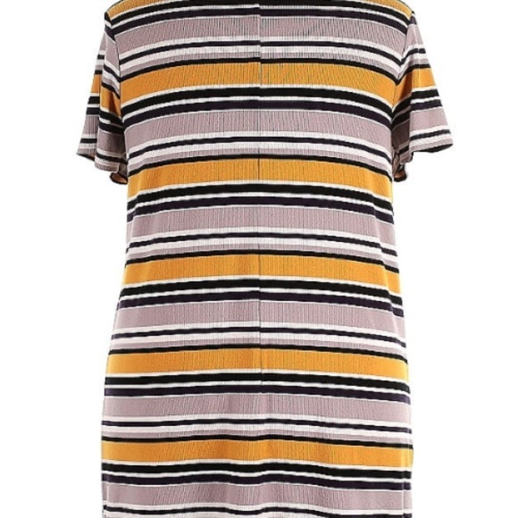 TORRID Plus Size Striped Dress - Picture 2 of 4